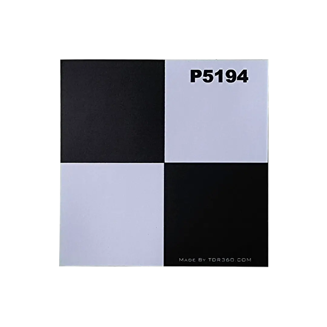Square self-adhesive target for 3D laser scanner – TDR360