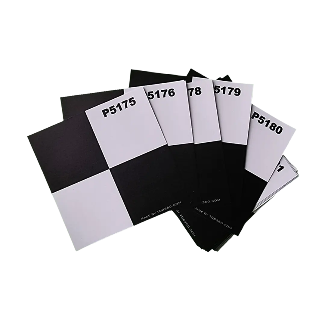 Square self-adhesive target for 3D laser scanner – TDR360