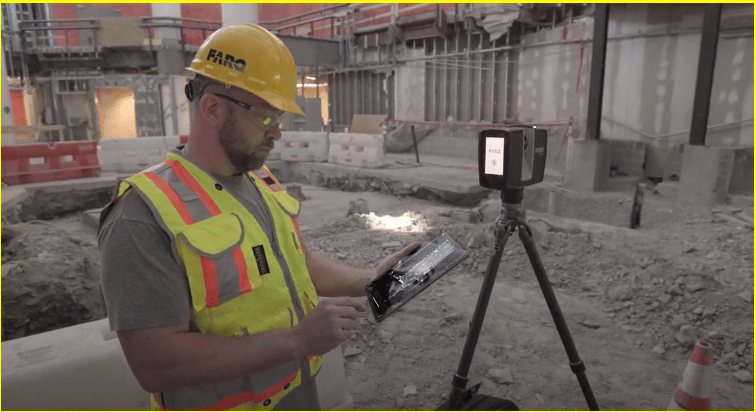 3D laser land survey scanner TDR360